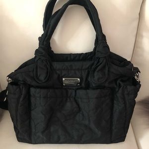 MARC JACOBS NYLON DIAPER BAG ( BLACK)